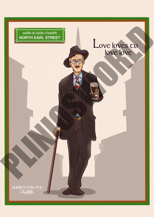 Irish Icons - James Joyce