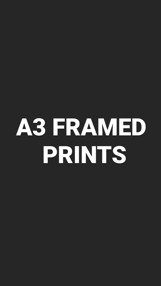 All My Friends - Framed A3